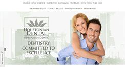 Desktop Screenshot of houstoniandental.com